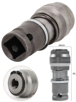 Насадка на гайковерта под буры SDS+ переходник адаптер с квадрата 1/2 на коронки от перфоратора SDSplus