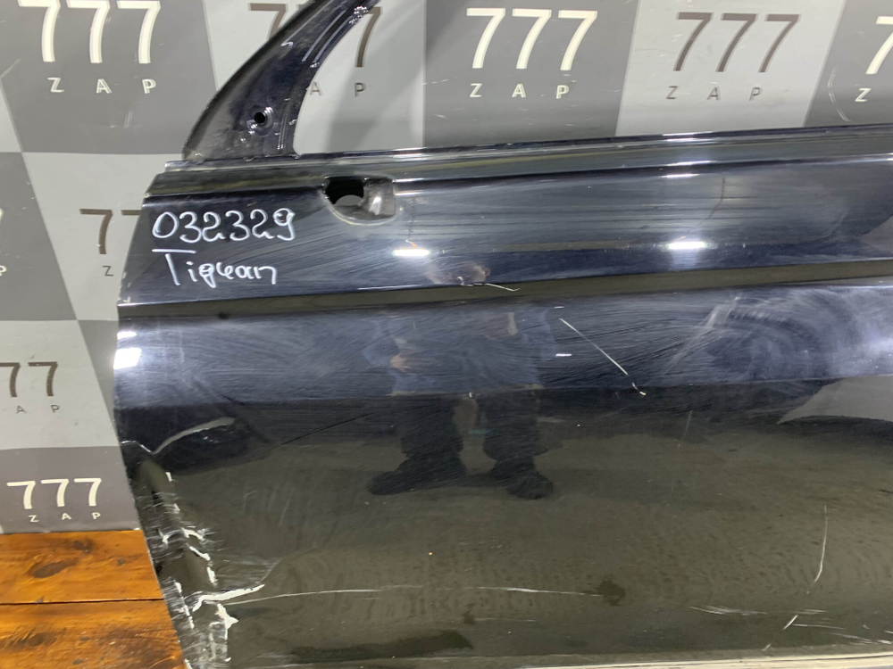 Дверь передняя левая Volkswagen Tiguan 2 16-нв Б/У Оригинал 5NA831055N