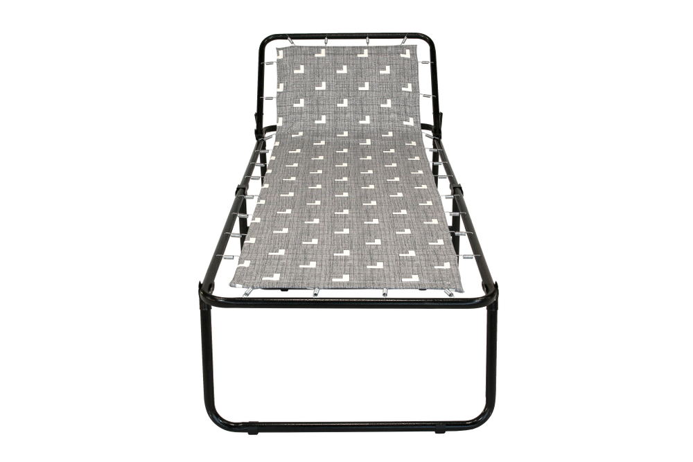 Кровать раскладная Соната жесткая арт.РП-700 (цвет ткани серый рис.тетрис (1 шт. в уп.)