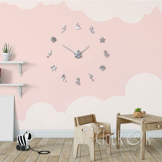 Настенные 3D часы Ariel