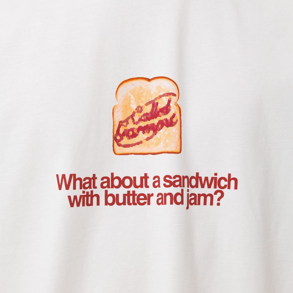 Футболка Called a Garment Toast молочная