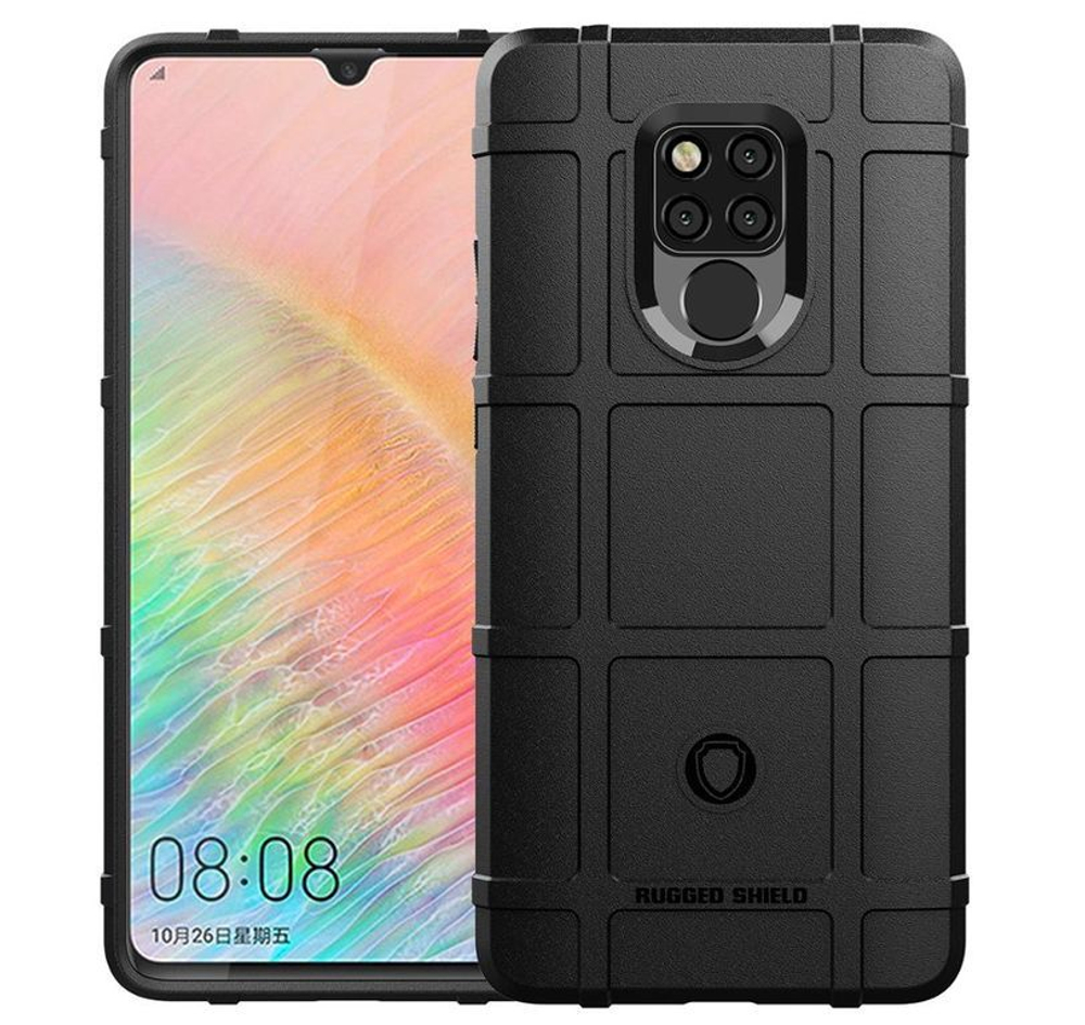 Чехол для Huawei Mate 20X цвет Black (черный), серия Armor от Caseport