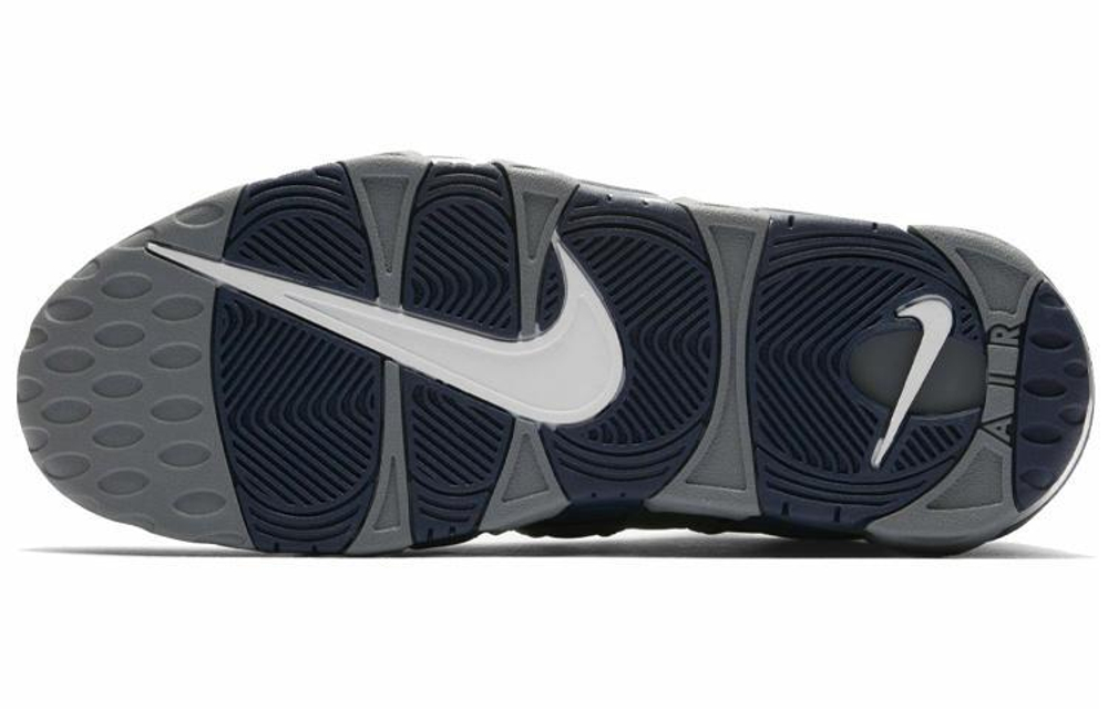 Кроссовки Nike Air More Uptempo "Cool Grey Midnight Navy"