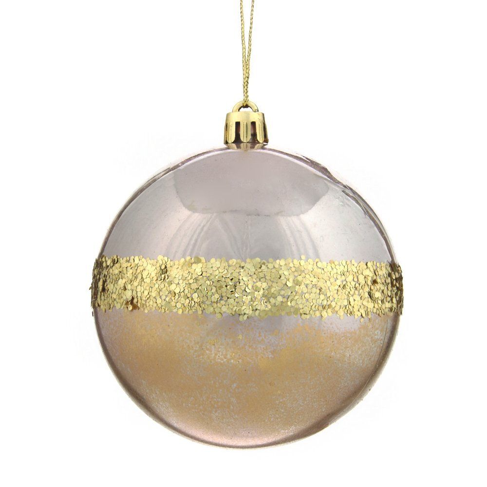 GAEM Набор из 12шт Украшение новогоднее Шар "Золотое кольцо Сатурна", D8 см L35 W26 H9 см D8 см