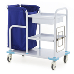 Медицинская тележка МСТ05 TM-019AH-00 для белья и терапевтических задач