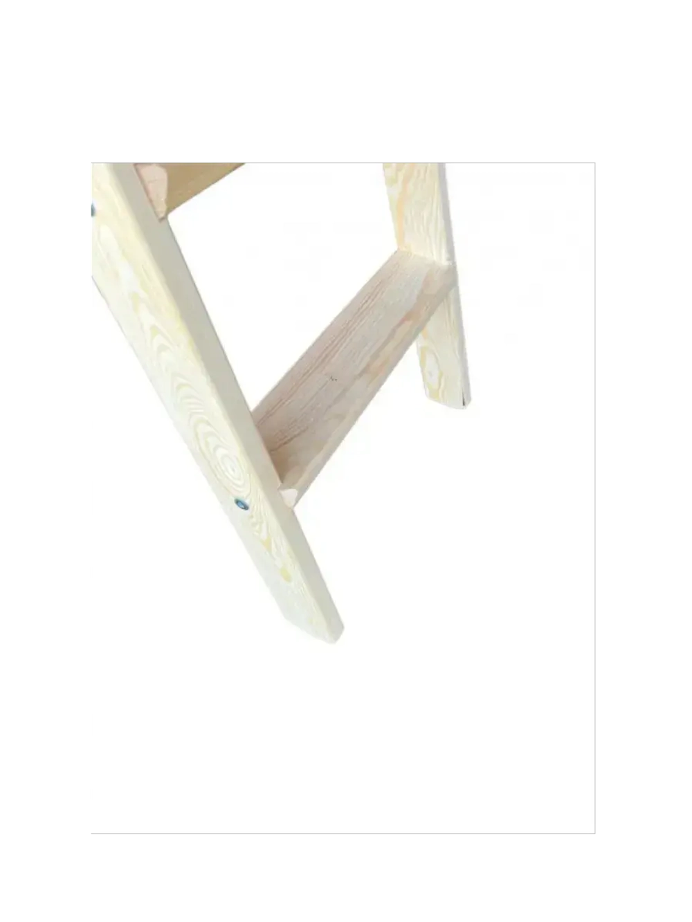 Стремянка деревянная 2х7 wide (рабоч. высота 3,1м)