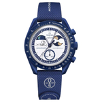 SWATCH Omega MOONSWATCH SNOOPY Collaboration Quartz Movement Men's Watches Watch 42mm White Dial