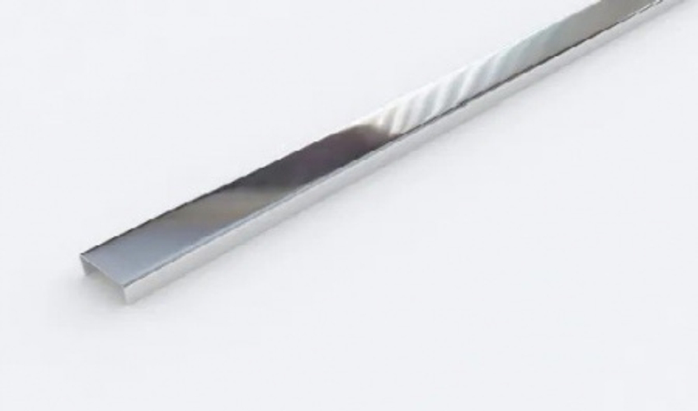 Разделительный профиль 20мм для кафеля высотой 8мм нержавеющая сталь ПП 04-8НСЗ.2700.001 золото