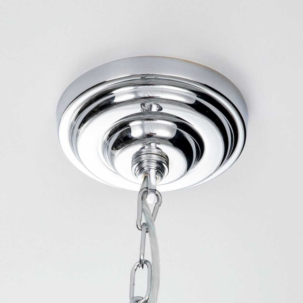 Citilux Ингвар CL334281 Люстра подвесная хрустальная Хром