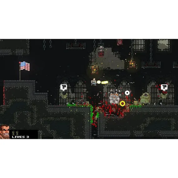 PS4 Broforce (Special Reserve) (Новый, Английская версия, CUSA-03887)