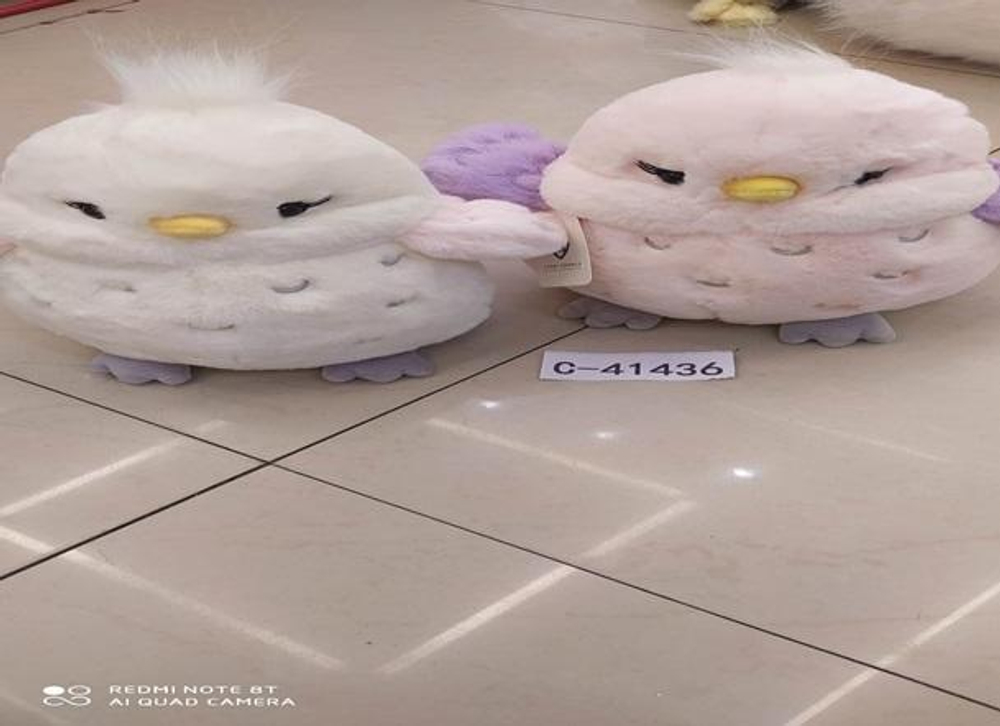 Мягкая игрушка Сова с хохолком 23* 20 см, C-41436