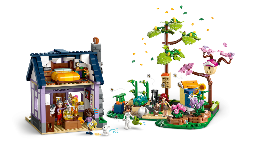 Конструктор LEGO Friends 42669 Дом пчеловода и цветочный сад