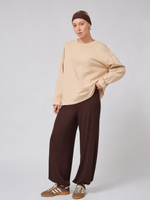 Лонгслив оверсайз из 100% хлопка "PADEL"