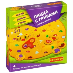 "Пицца с грибами" BONDIBON 4+