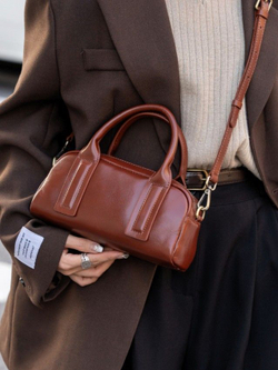женская сумка на плечо из натуральной кожи