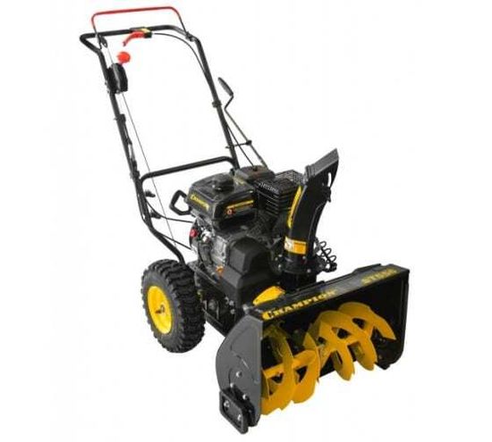 Снегоуборщик CHAMPION ST556 5,5 л.с.,56  см,4F/1R колеса, 3,6 л руч.стартер 62 к