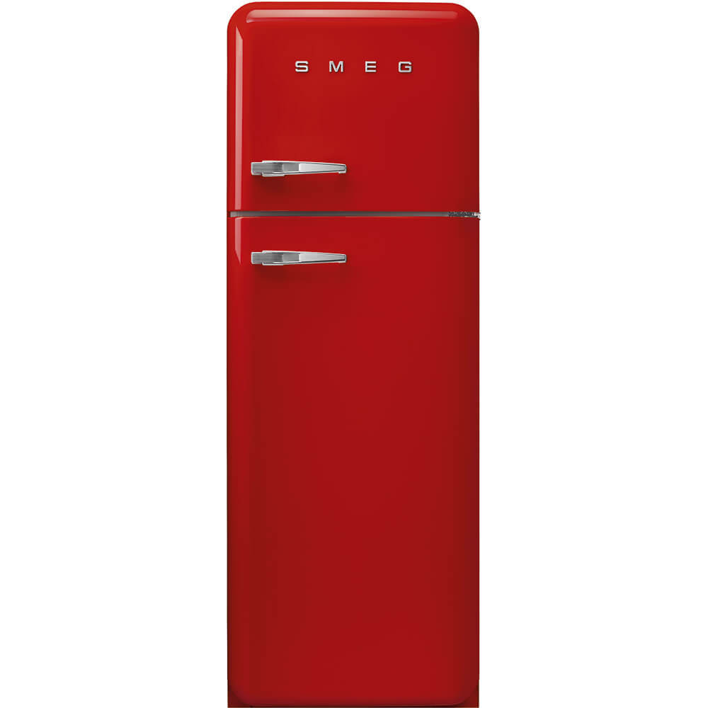 Двухкамерный красный холодильник Smeg FAB30RRD5