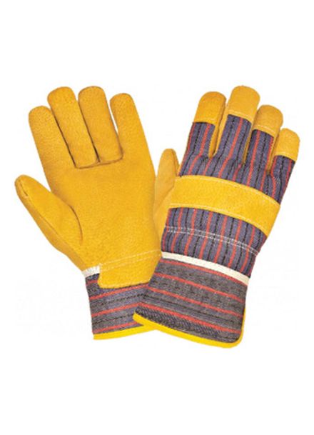 Перчатки АНГАРА комбинированные спилковые утепленные