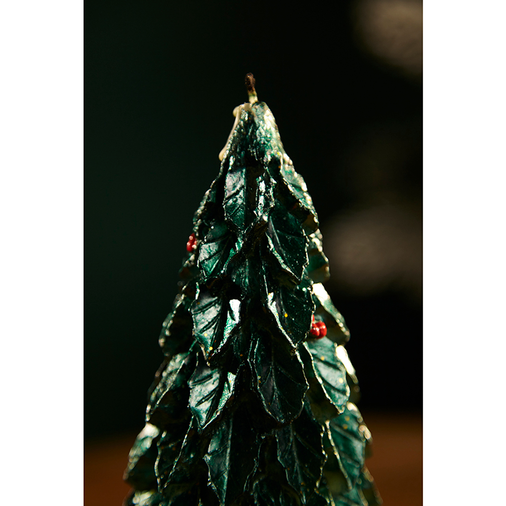 Свеча декоративная festive flame из коллекции new year essential, 12 см