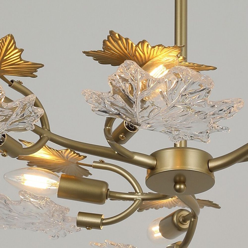 Люстра на штанге ILLUMICO AUTUMN IL0509-6P-79 CPG AUTUMN