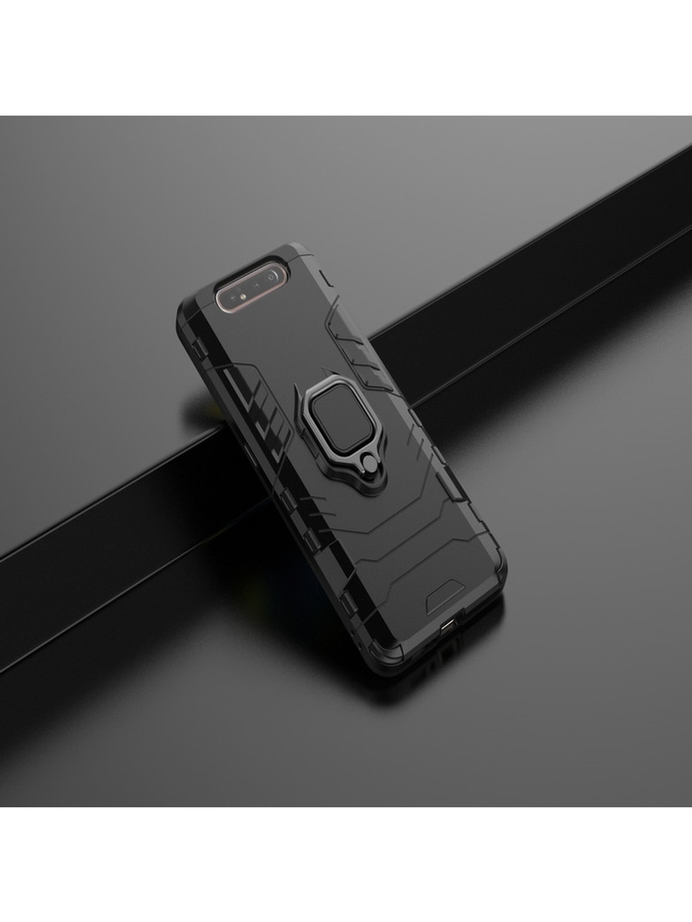 Противоударный чехол с кольцом Panther Case для Samsung Galaxy A80 / A90