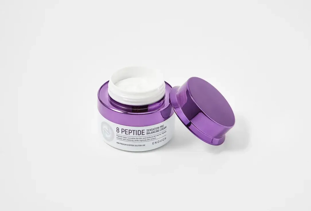Enough Антивозрастной крем с пептидами 8 peptide sensation pro balancing cream, 50 мл