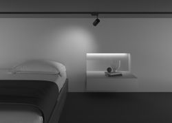 Трековый однофазный светодиодный светильник Maytoni Unity Vuoro TR003-1-6W3K-W-B