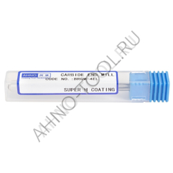 Фреза твердосплавная   3мм (L=75, l=12, хв=6) Z4 35° по стали, нерж., чугуну BRGM-4EL-D3.0 HRC55 AHN