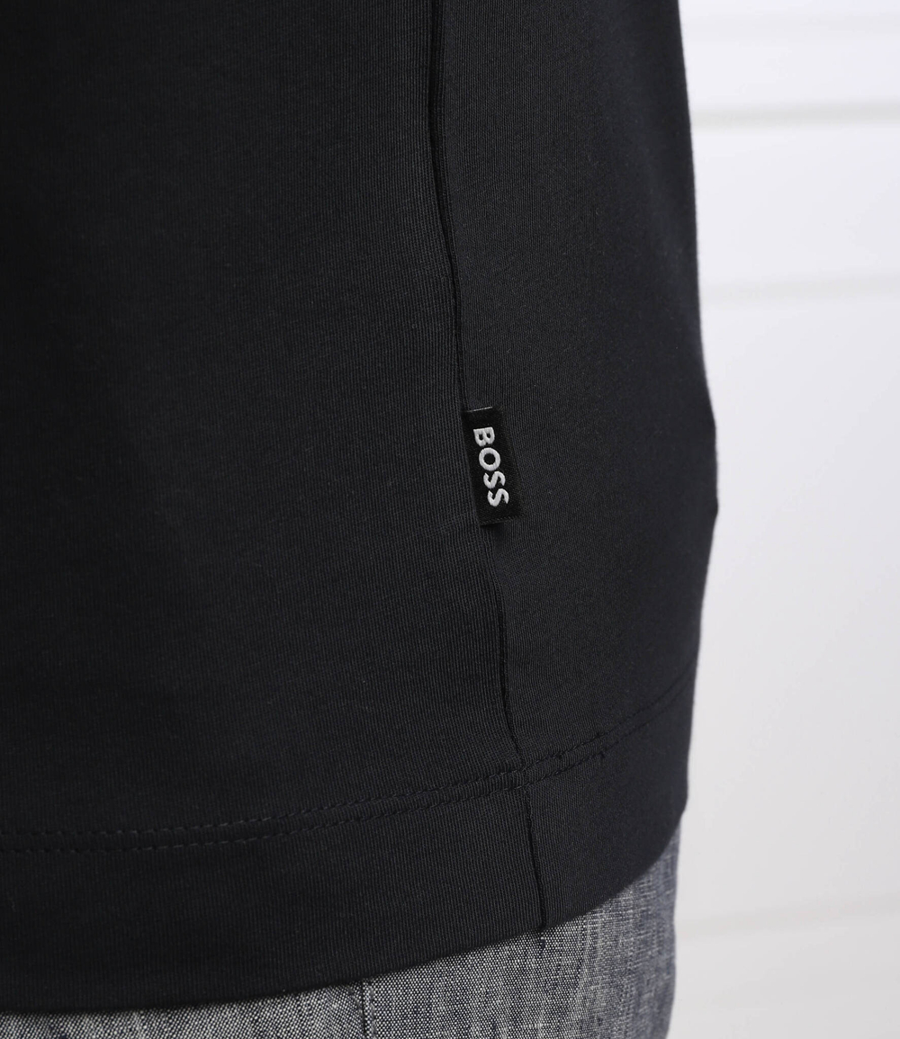 футболка thompson 02 BOSS BLACK - темно-синий(50468972)