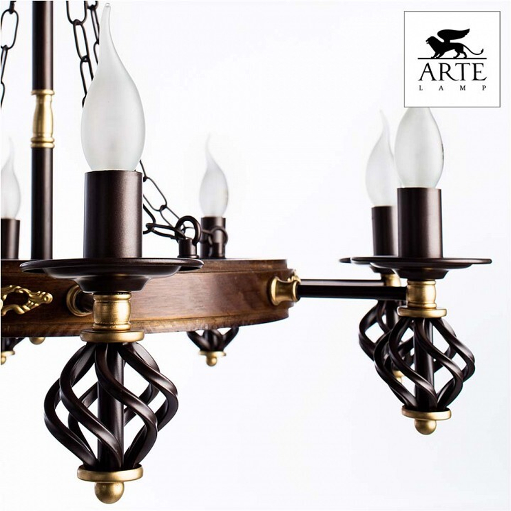 Подвесная люстра Arte Lamp A4550LM-8CK