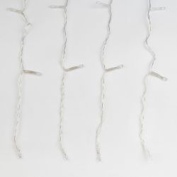 ULD-C1515-160-DTA WHITE IP20 Занавес светодиодный.1.5х1.5 м. 160 led. белый. с контроллером. провод прозрачный. IP20