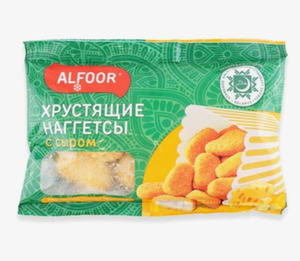 Наггетсы Alfoor хрустящие с сыром, 290 г