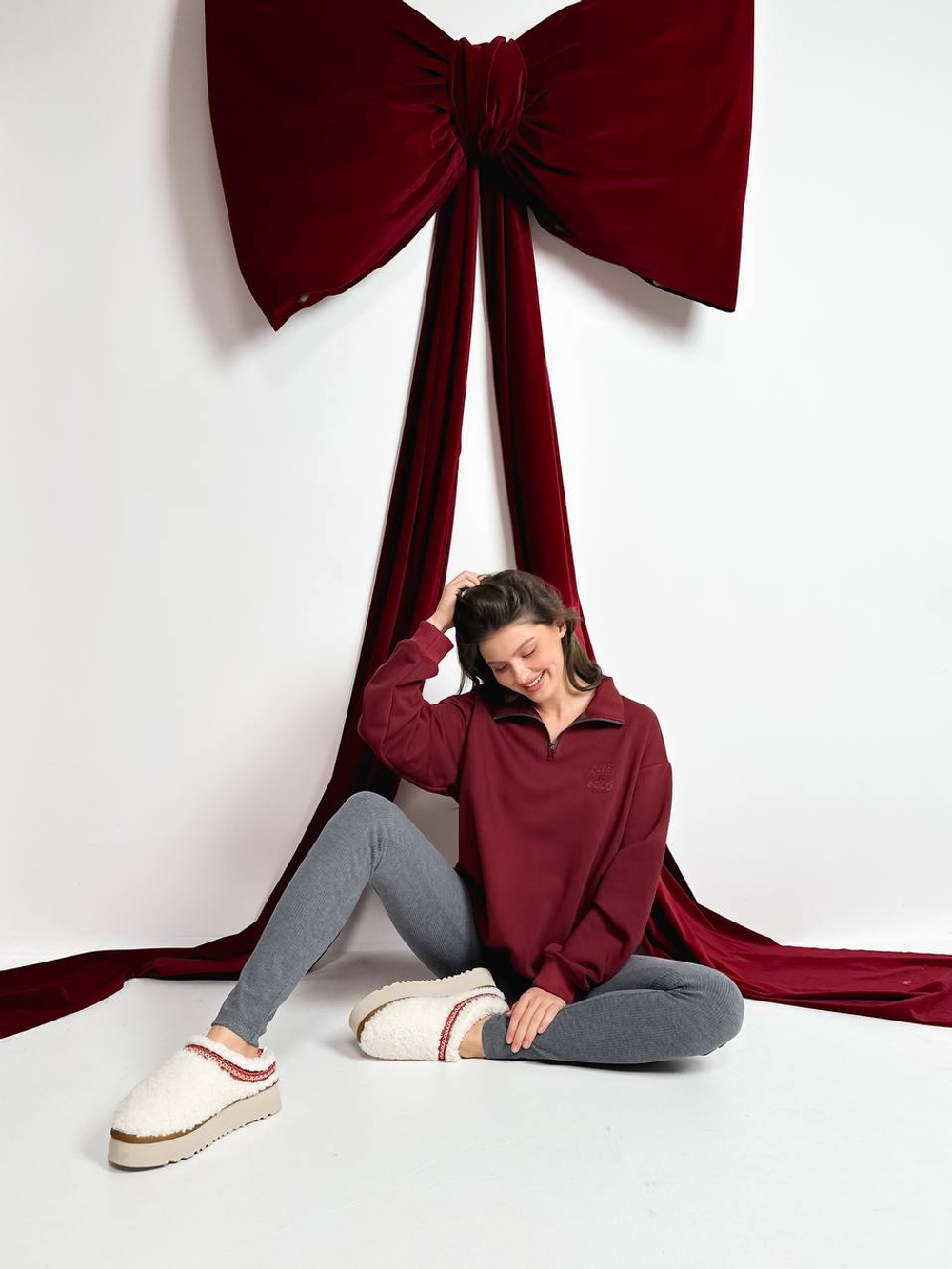 Угги из искусственного меха