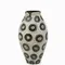 Ваза Spotted Tall высота 31 см, белый, коричневый