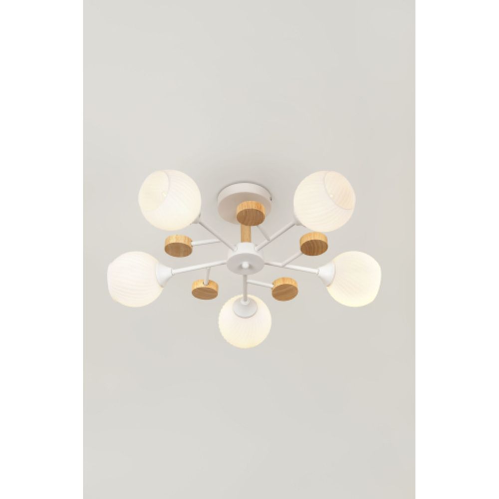 Люстра Rivoli Chiara 9180-305 5 х Е27 60 Вт модерн | Rivoli