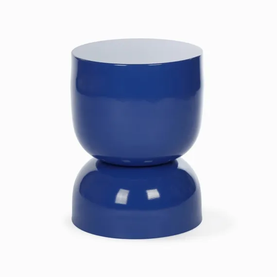 Кофейный столик Prosper Ø32х42, синий глянец