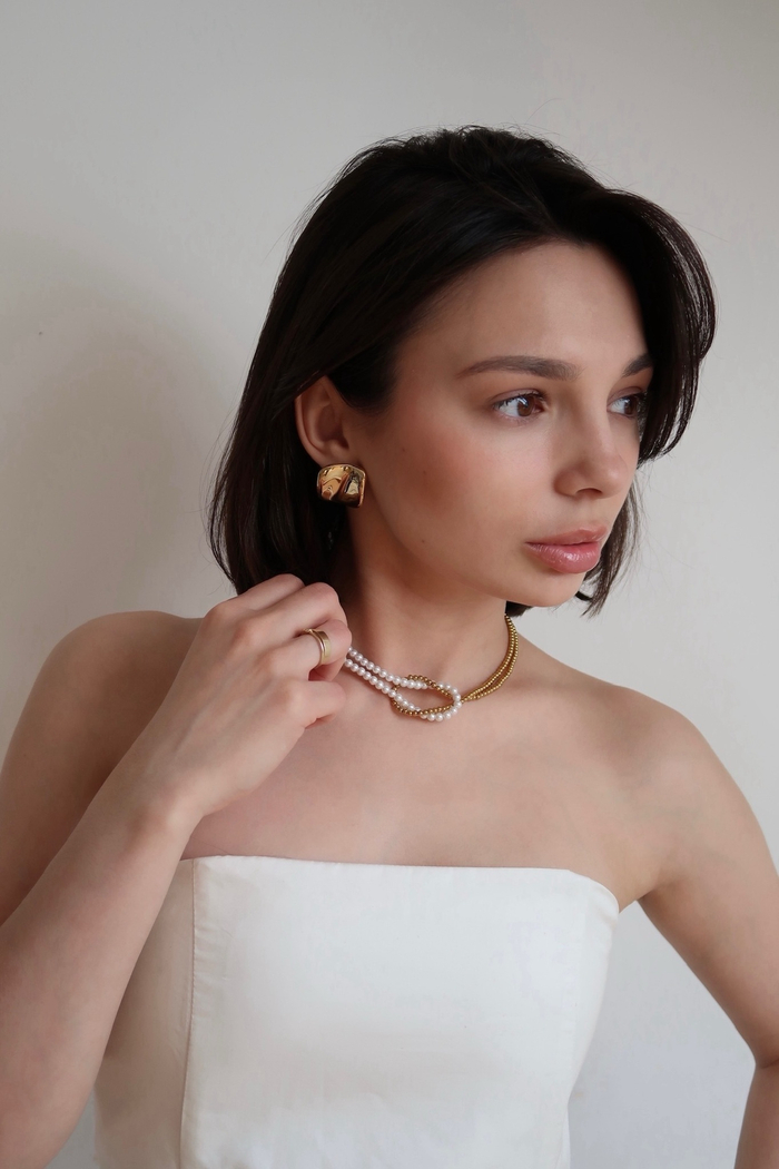 Серьги Gloria gold