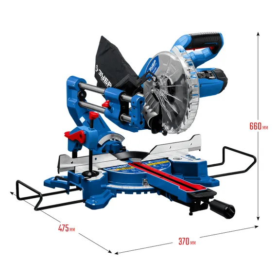 Пила торцовочная "ЗУБР" ППТ-216-П