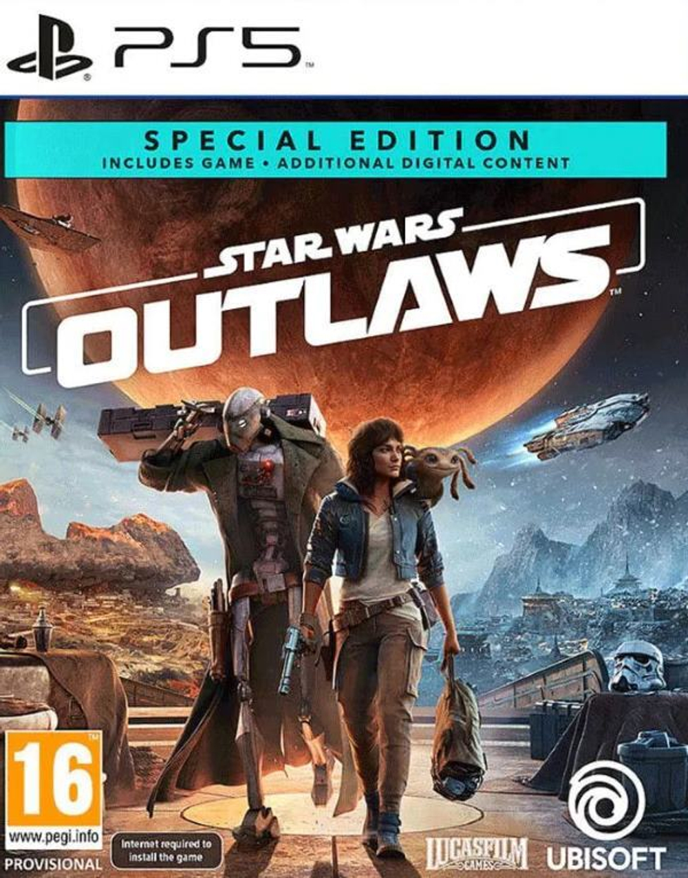 Игра Star Wars Outlaws Special Edition (PS5, русские субтитры и интерфейс)