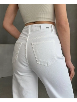 Джинсы широкие летние посадка WIDE LEG (Вайд лег)