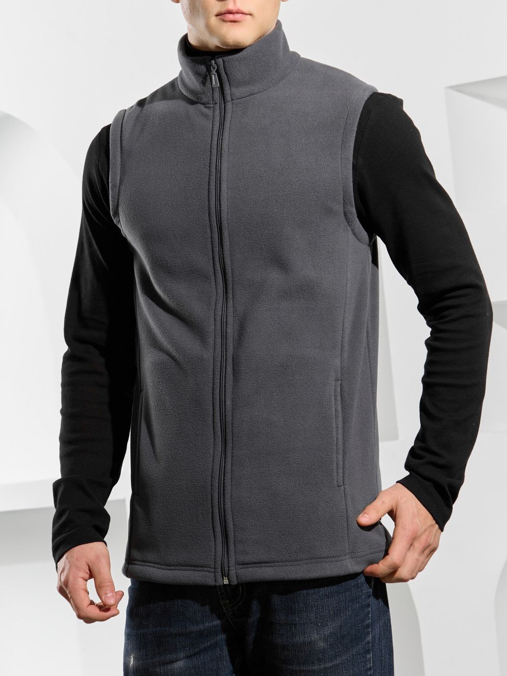 Жилет мужской Алтай-3 Виотекс ГРАФИТОВЫЙ