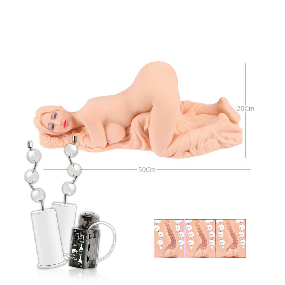 Kokos Valentina auto - мастурбатор 3D вагина, анус, с вибрацией
