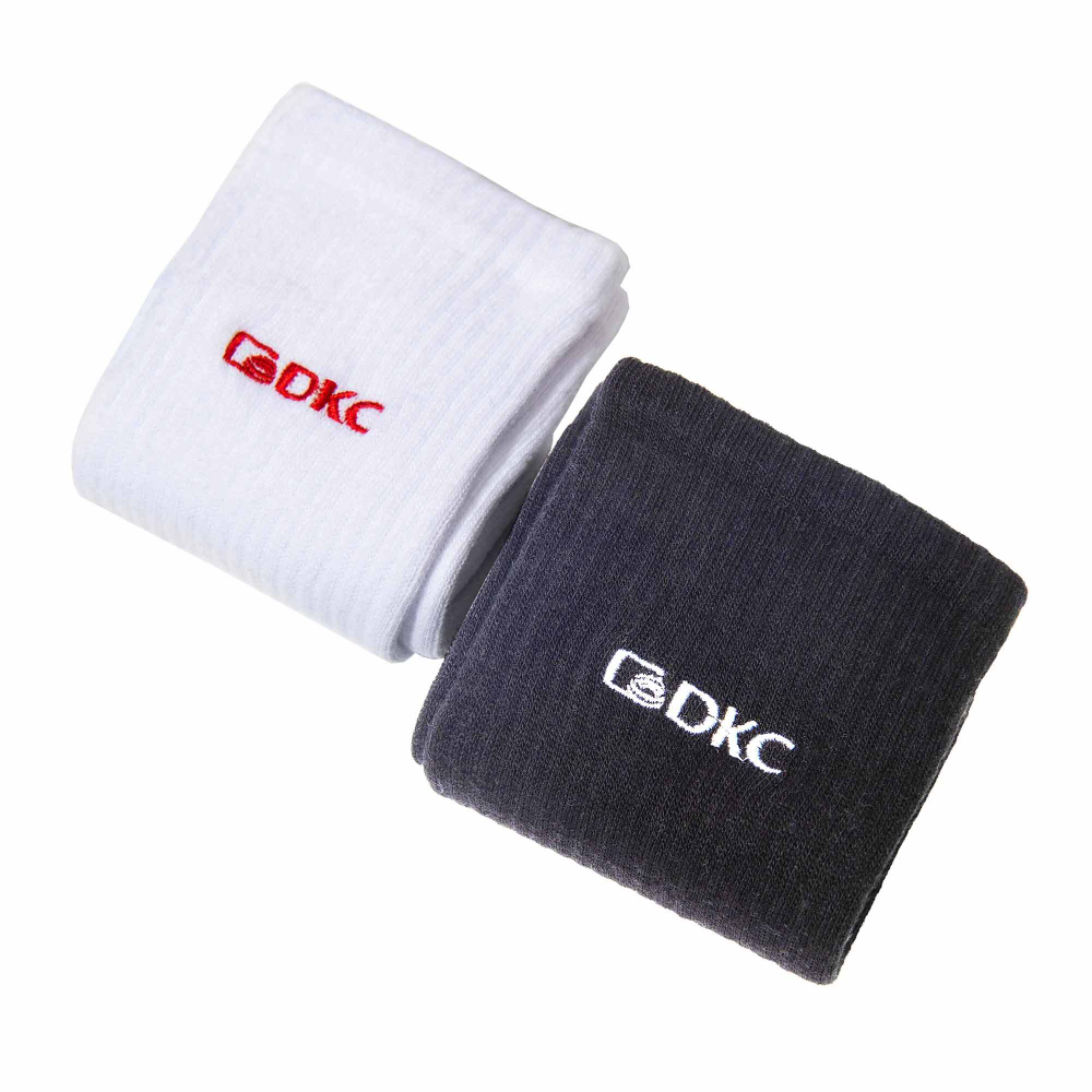 Носки белые с вышивкой, размер 41-44