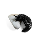 Игрушка-антистресс, гибкий "Веселый слизняк" черный, 3D печать