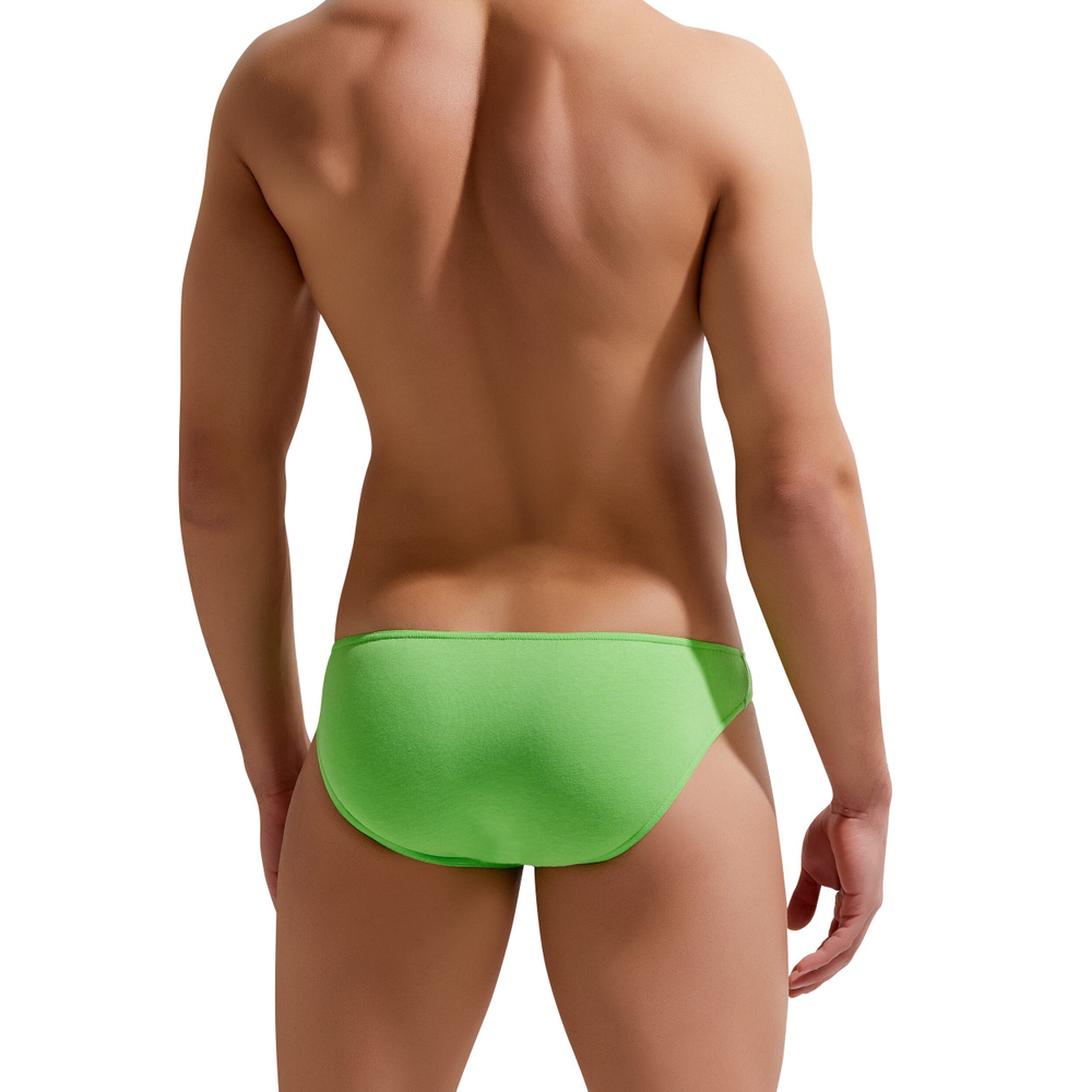 Мужские трусы слипы зеленые GAUVINE 2000