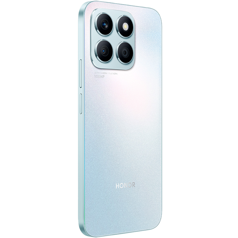 Смартфон HONOR X8b 8/256GB, Ростест, 8 ядер, 6.7", серебристый