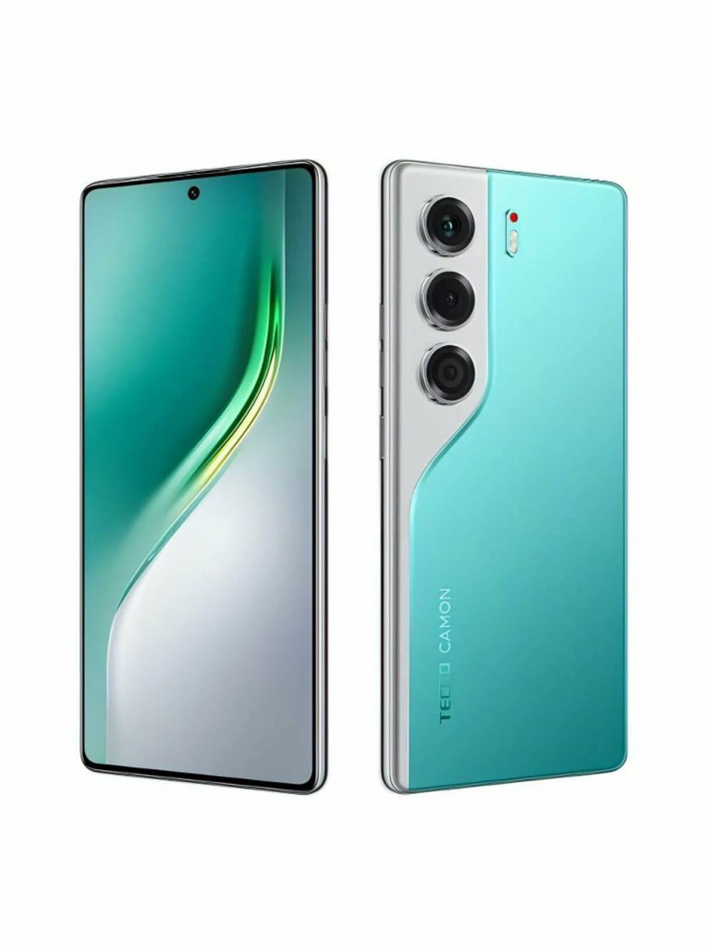 Смартфон TECNO CAMON 40 12/256Gb, Зеленый (Emerald Glow Green)