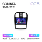 Teyes CC3 9" для Hyundai Sonata 2001-2012