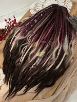 Войлочные дреды + кудри