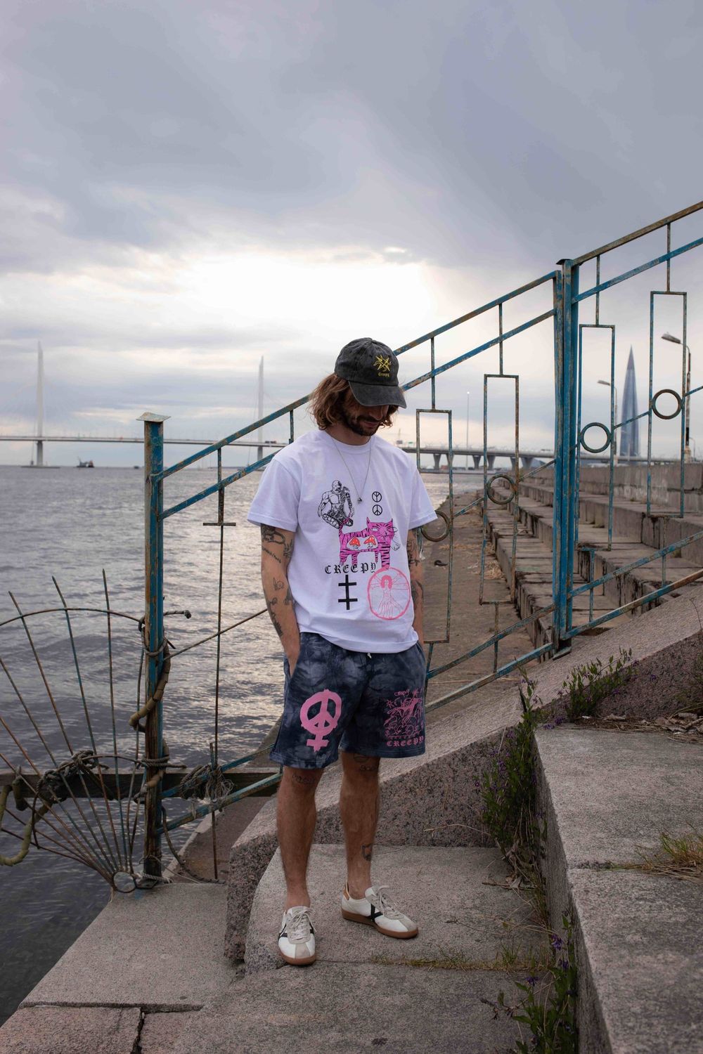 Футболка Creepy Clothing Пищеварение Белая